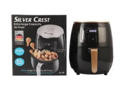 SilverCrest Digital Air Fryer - 6L - 2400W - S-18